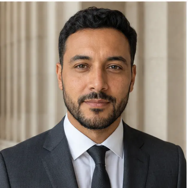 Example of an executive portrait